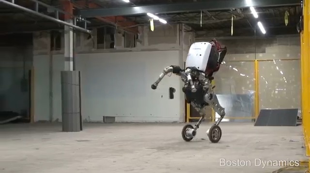 波士顿动力公司推出高敏捷性轮腿组合机器人Handle