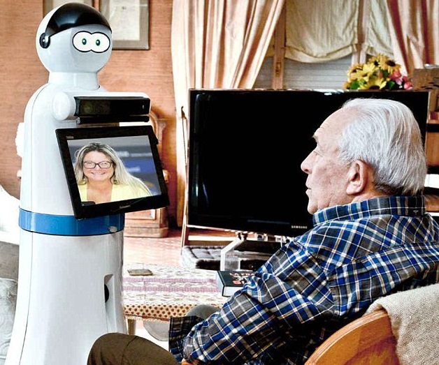  老年痴呆症患者的机器人伴侣——“马里奥”机器人