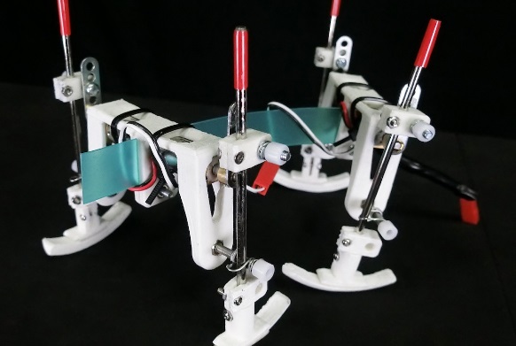 无需传感控制，日本研究者开发自动生成步态的机器人